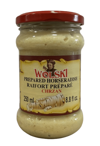 Wolski Prepared Horseradish, Glass Jar