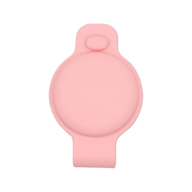 MesaSe Étui de Protection en Silicone Compatible pour AirTag Étui Anti-Perte pour Collier Sac à Dos