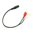 thumbnail image 1 of Shisuyan Y Cable 3.5mm Stereo Female To 2 x RCA Male For Phono Cable 1Set, 1 of 4