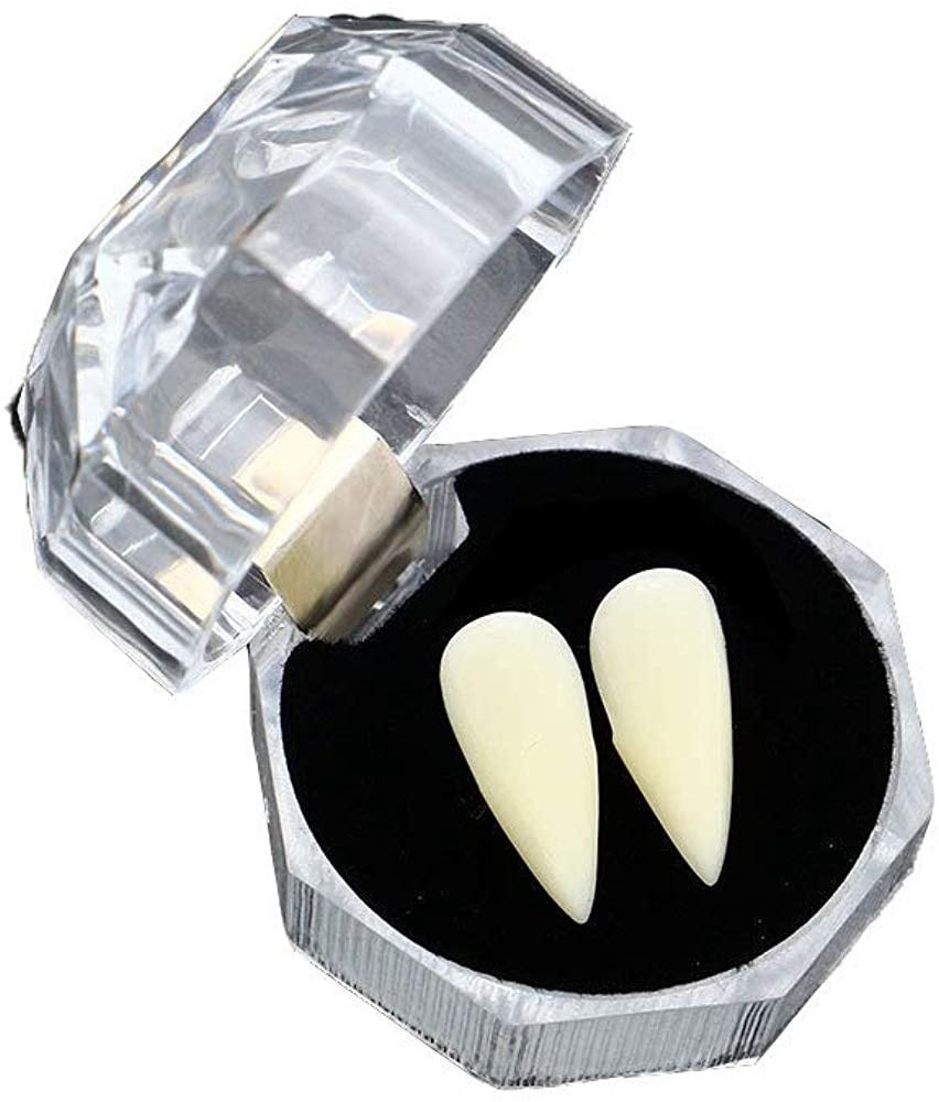 Luminous Halloween Costume Dentures False Tooth April Fools´ Day Vampire Teeth