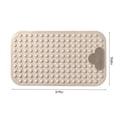 thumbnail image 3 of RKSTN Bathroom Rugs Rubber Backing Non-slip Can Massage Or Scrub The Soles Of The Feet Can Be Used As A Bathroom Floor Mat Shower Rug In Front Of The Bathtub Non-Slip Bath Mat, 3 of 9