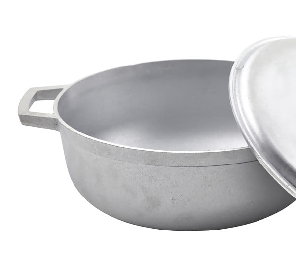 Imusa 26CM Cast Aluminum Natural Caldero