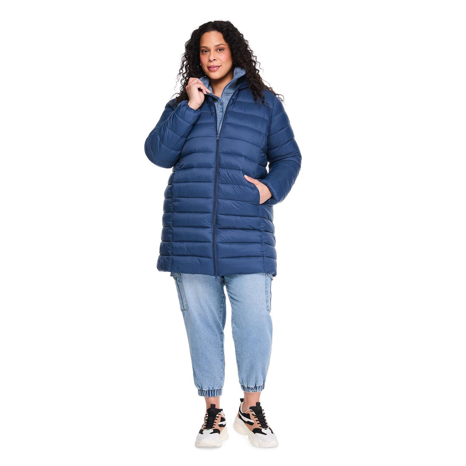 George Women's Plus Packable Puffer Coat