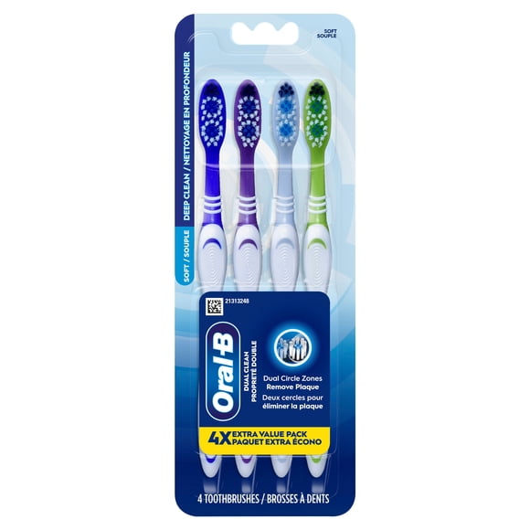 Oral-B Toothbrush Dual Clean, Soft