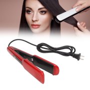 Hair Straightener, Easy Styling Beauty Tool Negative Ion Alloy US Plug 110-220V Hair Curler Quick Heating  For Salon