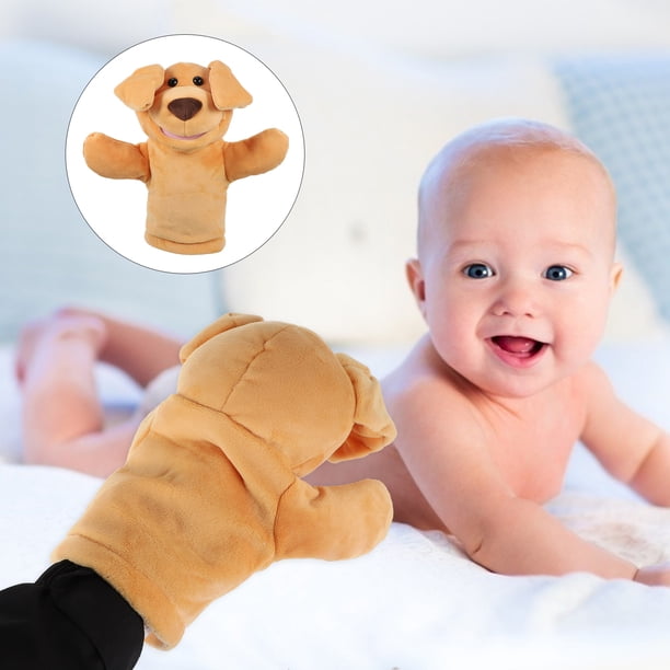 10PCS Différents marionnettes à doigts d'animaux en carton, poupées en velours doux, accessoires de jouets