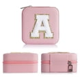 thumbnail image 3 of TopLLC Storage Bins 26 Letters Earring Jewelry Display Storage Box Case Organizer Flannel Tray Holder Gift Storage Bags, 3 of 5