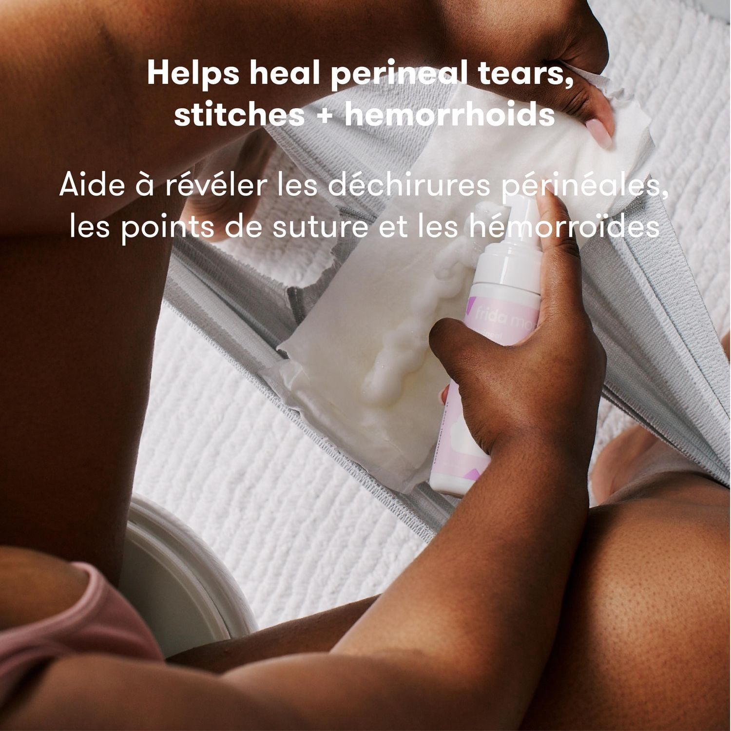 Frida Mom - Mousse de Guérison Périnéale à l'Hamamélis - Rétablissement Post-Partum - Bébé Nouveau-Né - Essentiel du Sac d'Hôpital Soulagement Rafraîchissant Instantané, Sans Ingrédients Agressifs, Soulage la Douleur