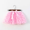 thumbnail image 2 of MIASHUI Tutus pour Tout-Petites et Petites Filles Robe de Danse Ballet à Pois Patchwork avec Épingles à Cheveux, Rose, 5-8 Ans, 2 of 5