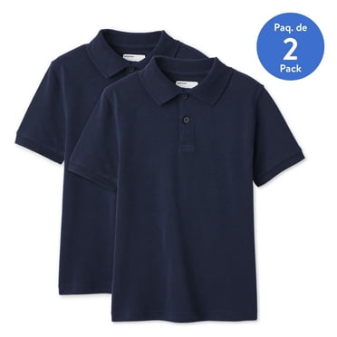 George Boys' Short-Sleeve Uniform Polo 2-Pack