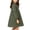 Army Green 1, variant on HAiming Girls Long Sleeve Dresses Smocked Christmas Loose Casual Trendy Midi Dresses Fall Going out Dresses 2-10 Years