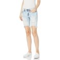 thumbnail image 1 of VIP Jeans Women's Distressed Denim Shorts, White, Size 15, 1 of 2