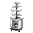 thumbnail image 3 of Chocolate Fondue Fountain Machine 4 Tiers Chocolate Fountain Cascading Fondue Dip Strawberries for Cheese Chocolate BBQ Sauce, 3 of 9