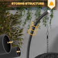 thumbnail image 4 of Outsunny Hammock Chair Stand Only, Steel Frame Hanging Swing Stand, Black, 4 of 10