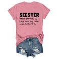 thumbnail image 2 of LUOGENLI T-shirts pour Femmes Mode Décontractée Haut Manches Courtes Col Rond 1 T-shirts Graphiques pour Femmes T-Shirt Graphique Fête de la Saint-Patrick T-shirts Graphiques Drôles Pâques m, 2 of 3