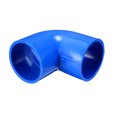 thumbnail image 4 of Unique Bargains Adaptateur de Raccord de Tuyau en PVC 40mm Antidérapant 90 Degrés Bleu 2 Pcs, 4 of 4
