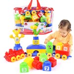 Kids Building Block Developmental Preschool Building Block Building Toy