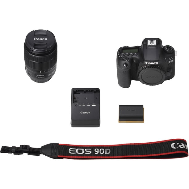 Canon EOS 90D DSLR Camera with 18-135mm Lens, 32.5MP APS-C Digital
