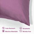 thumbnail image 3 of Unique Bargains Satin Pillowcase Zippered Silky Sateen, 3 of 9