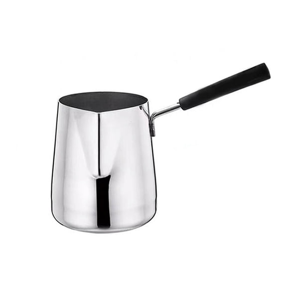 XZNGL Small Pots for Cooking Mini Hot Pot Hot Pot Food 304 Stainless Steel Deepening Hot Oil Skillet Burning Oil Mini Oil Pot Oil Noodles Special Oil Dripping Small Milk Pan Stainless Steel Skillet