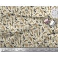 thumbnail image 3 of Soimoi Cotton Duck Fabric Leaves & Leopard Animal Printed Fabric 1 Yard 42 Inch Wide, 3 of 4