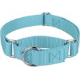 thumbnail image 1 of Country Brook Petz Martingale Dog Collar - Heavy-Duty Training Collar with No Buckle - Service Dog Collar for All Pups - Vibrant, Colorful Collection (Ocean Blue, 3/4 Inch, Small), 1 of 8