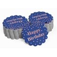thumbnail image 2 of Inkdotpot Real Rose Gold Foil Happy Birthday Tags Favor Hang Paper Tags 100 Piece, 2 of 6