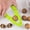 Green, variant on Stainless Steel Nutcracker with Plastic Handle for Walnuts Crab and Lobster Shells