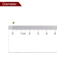 thumbnail image 4 of Unique Bargains Billes de Roulement en Laiton Massif de Précision 1,8 mm pour Décoration de Roulements et Valves, Lot de 80, 4 of 5
