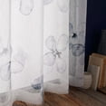 thumbnail image 2 of Bouclair Rideau Voile Bleu Nima 52x108 Po (132x274 cm), 2 of 4