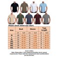 thumbnail image 2 of Bellella Mens Blouse Buttons T Shirts Short Sleeve Summer Tops Plain Henley Neck Basic Tee Men Pullover Deep Blue XL, 2 of 2
