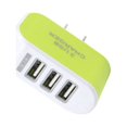 thumbnail image 4 of Universal Candy Color 3 USB Multi-Port Wall Charger power adapter; USB US Plug Wall Adapter Cube Block AC 110-220V 5V, 4 of 4