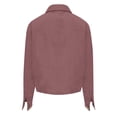 thumbnail image 4 of WRKEKC Corduroy Puffer Vest Toggle Front Crop Top Y2K Revival Fall Layer Plus Size Available Pink M, 4 of 7