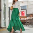 thumbnail image 5 of Ketyyh-chn99 Robes Femmes Robe d'Été Robe Extensible Robe T-shirt Décontractée Robes à Manches Longues Robe Boho de Plage Vert,P, 5 of 5