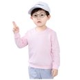 thumbnail image 2 of LSLJS Toddler Baby Boy Girl Fleece Pullover Sweatshirt Solid Color Crewneck Blouse Shirt Tops Warm Fall Winter Clothes, 2 of 5