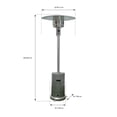 thumbnail image 4 of Paramount Flat Top Patio Heater, Grey, 4 of 5