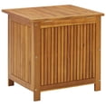 thumbnail image 4 of vidaXL Garden Storage Box 60x50x58 cm Solid Acacia Wood, 4 of 7