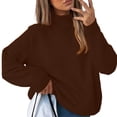 thumbnail image 2 of IMENGL cardigan en Coton et Lin pour Femme, Mode Été chic, Brun G, Taille M-3TG, 2 of 9