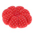 thumbnail image 1 of Red Pumpkin Sewing Needles Pin Cushion with Wrist Strap Pins Storage Holder, 1 of 8
