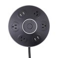 thumbnail image 2 of Globe Electric 264385 Parasurtenseur USB à 4 Prises, Noir, 2 of 3