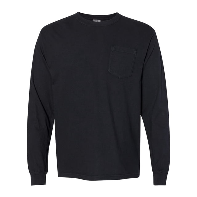Comfort Colors T-Shirt à Manches Longues pour Adulte avec Poche