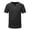 Black, variant on Meichang 2024 Clearance Mens Short Sleeve Cotton Linen Shirt,Vintage V Neck Pullover Tops Casual Button Up Party Shirt Slim Fit Side Split Work Shirts Black S