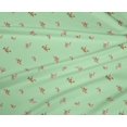 thumbnail image 4 of oneOone Polyester Lycra Fabric Leaves & Flower Floral Decor Fabric Printed BTY 56 Inch Wide, 4 of 4