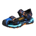 thumbnail image 3 of Ediodpoh Explore The Boys Sandals for Outdoor Adventures Comfortable Footwear for Kids 3 12 Versatile and Durable Summer Sandals with Straps Sandals Kids Black 11M, 3 of 5