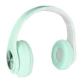 thumbnail image 2 of Over Ear Headphone, Adjustable Headband Noise Reduction  Headset Stable  For Tablet For Phone Pink,Yellow,Green, 2 of 8