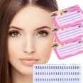 thumbnail image 2 of 60 Pcs Outil d'Extension de Faux Cils Noirs Individuels en Grappe 8 mm, 2 of 7