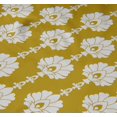 thumbnail image 4 of Vargottam Indoor/OutdoorRoundTablecloth 58 InchRoundTableau ImperméablePatioTableCoupes,Printemps/ÉtéPour Backyard CircularTable/Bbqs/Picnic -Jaune, 4 of 8