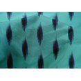 thumbnail image 4 of oneOone Cotton Silk Fabric Abstract Ikat Print Fabric By The Yard 42 Inch Wide, 4 of 4