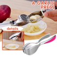 thumbnail image 1 of Oleegame 1PC Stainless Press Manual Peeler Garlic Kitchen Masher Garlic Garlic Steel Tools Kitchen，Dining Bar, 1 of 9
