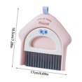 thumbnail image 2 of BINGLI Mini Hand Broom and Dustpan Set Small Dust Pans with Brush Set Cleaning Tool for Desk, Car and Animal Waste, 2 of 3